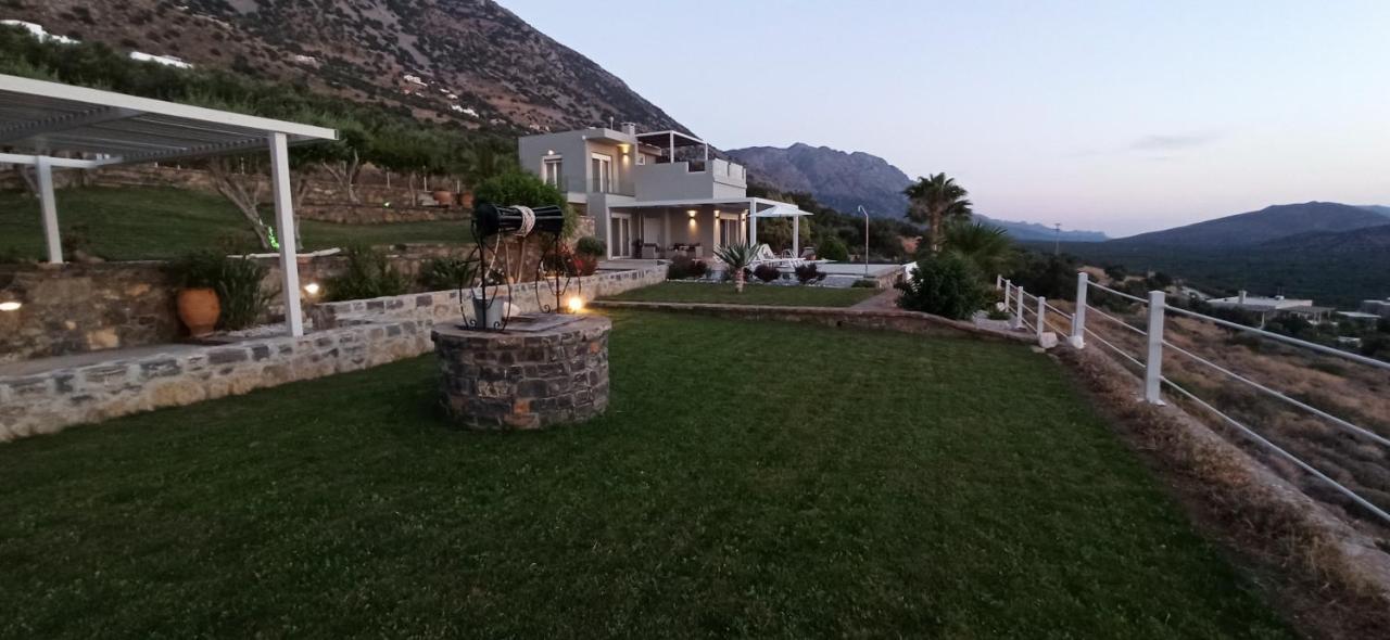 Villa Tholos Crete Kavoúsion エクステリア 写真