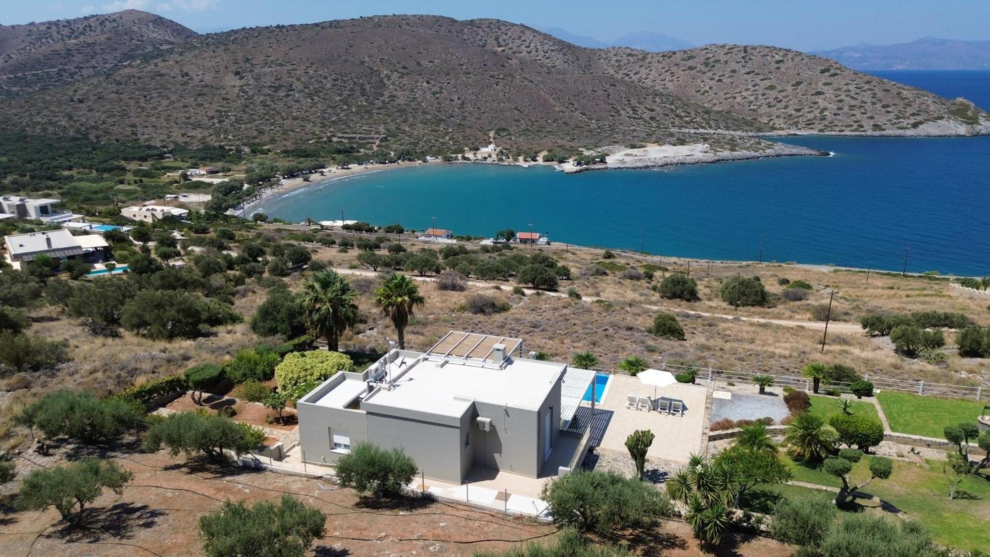 Villa Tholos Crete Kavoúsion エクステリア 写真