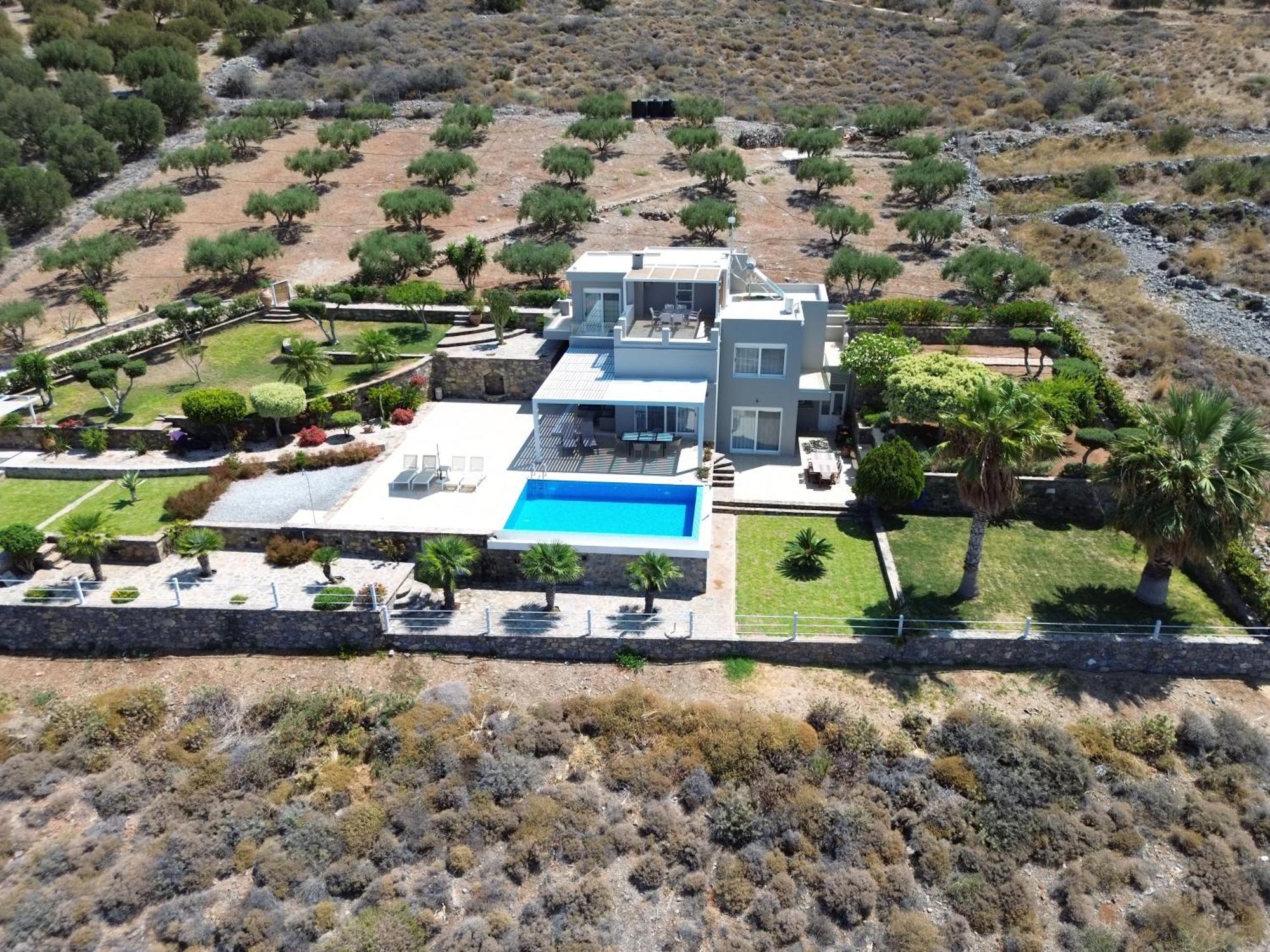 Villa Tholos Crete Kavoúsion エクステリア 写真