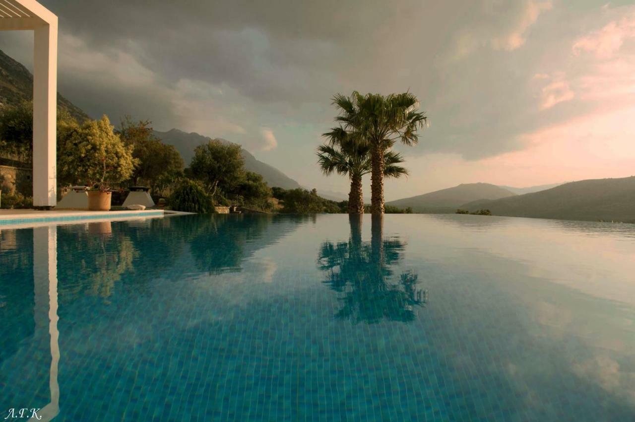 Villa Tholos Crete Kavoúsion エクステリア 写真